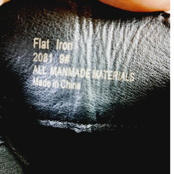 Seven7 Flatiron platform ankle inside zippers lace up ridged lug sole boot 9 - Picture 7 of 8